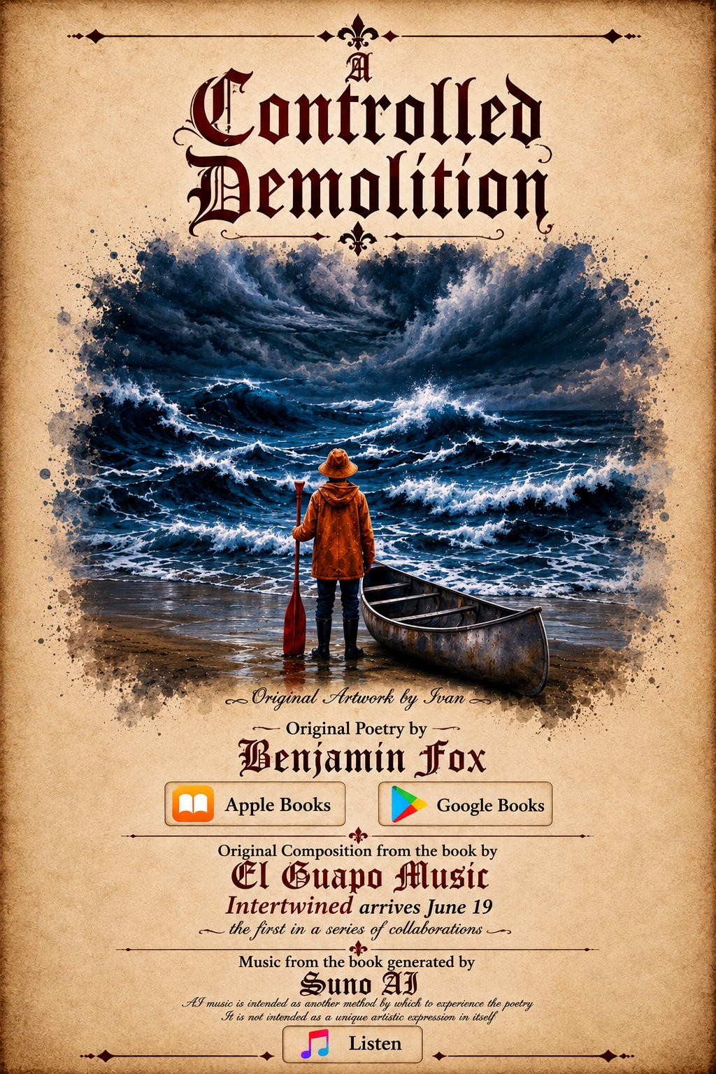 A Controlled Demolition by Benjamin Fox landing page artwork